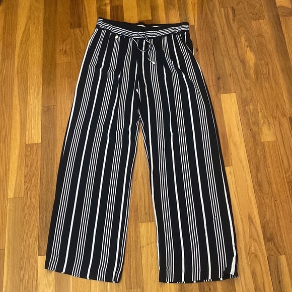 Cynthia Rowley Women’s Black and White Pants Size L - Picture 2 of 5